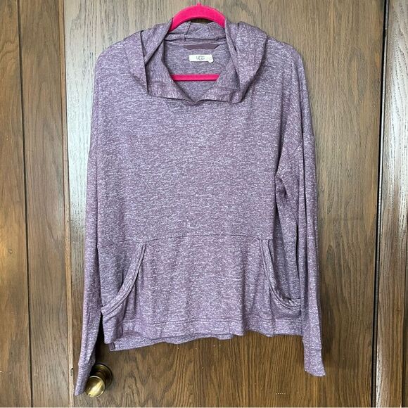 UGG Heathered Pilar Hoodie Sweatshirt - Picture 1 of 8